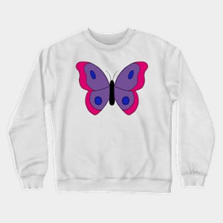 Butterfly Pride - Bi Crewneck Sweatshirt